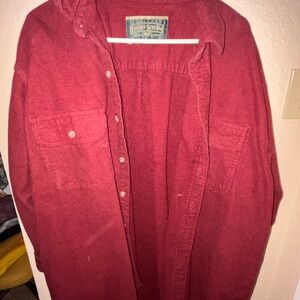 Field & Stream Burgundy Shirt